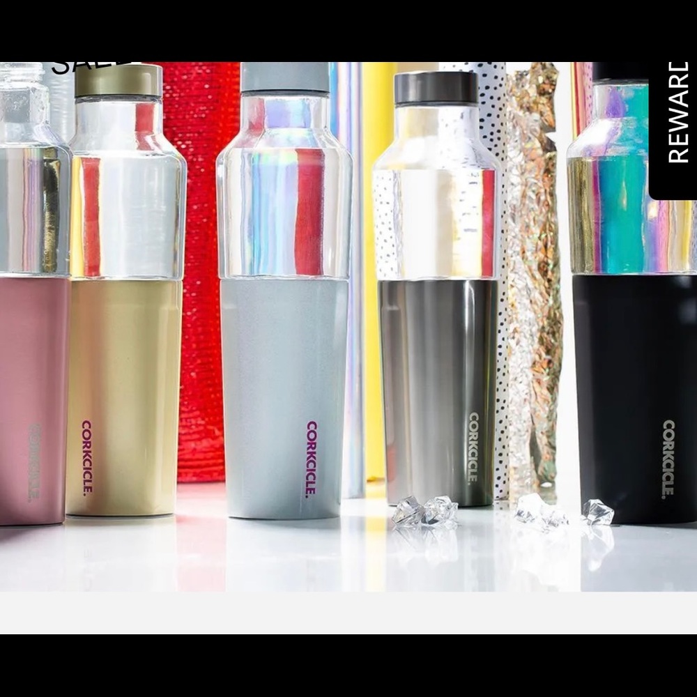 Corkcicle Rose Gold Hybrid Canteen.
